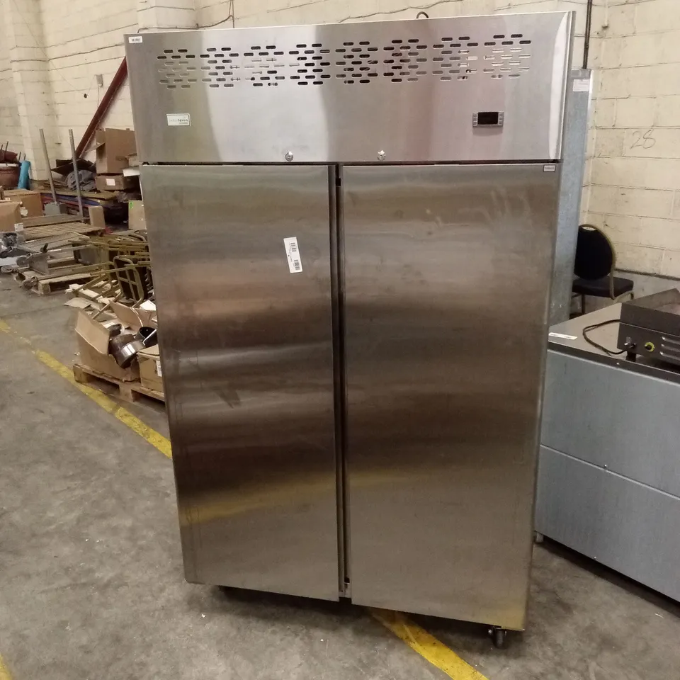 INTERLEVEN COMMERCIAL DOUBLE DOOR UPRIGHT FRIDGE