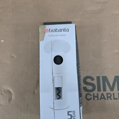BRABANTIA CORKSCREW CLASSIC WINE OPENER – BOXED