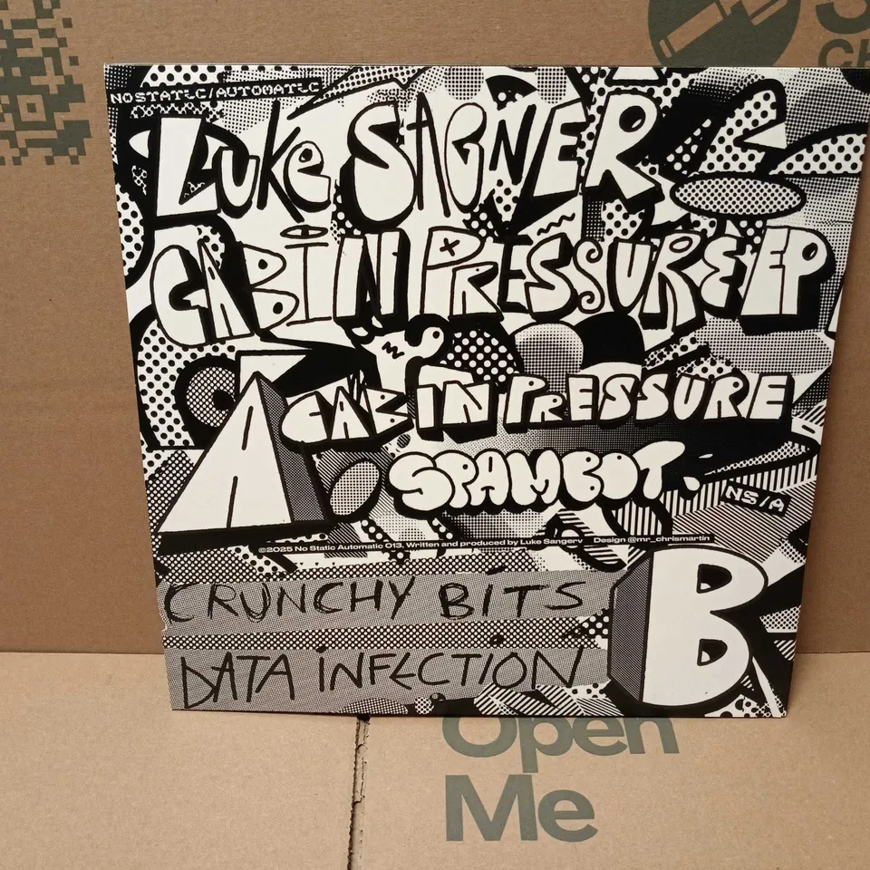 LUKE SANGER - CABIN PRESSURE VINYL LP