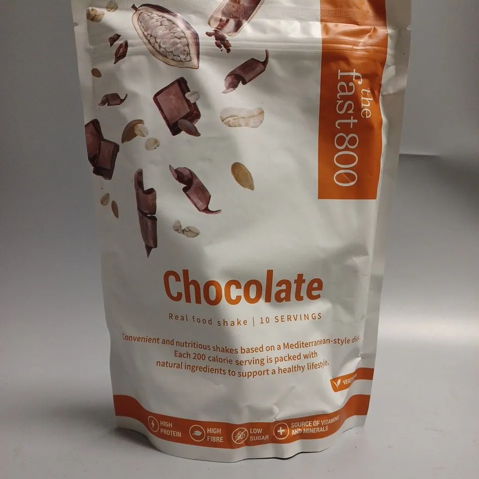 SEALED THE FAST 800 REAL FOOD SHAKE - CHOCOLATE 500G