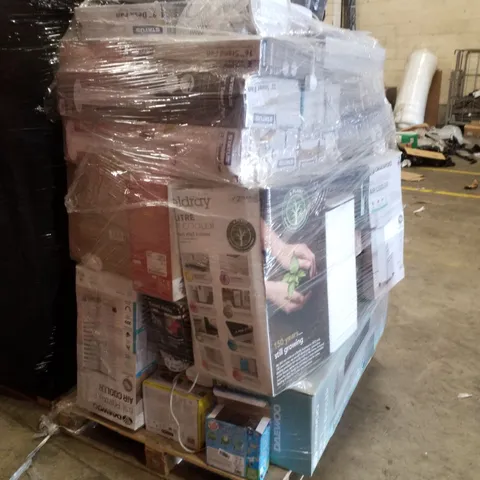 PALLET CONTAINING ASSORTED ELECTRICAL RETURNS INCLUDING AIR COOLER & 32" TOWER FANS