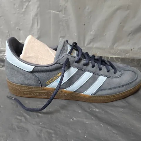 BOXED PAIR OF ADIDAS SPEZIAL TRAINERS IN NAVY - UK 10