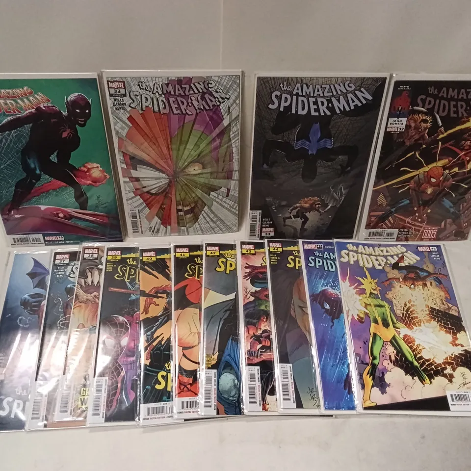 THE AMAZING SPIDER-MAN – SET OF 15 MARVEL COMICS