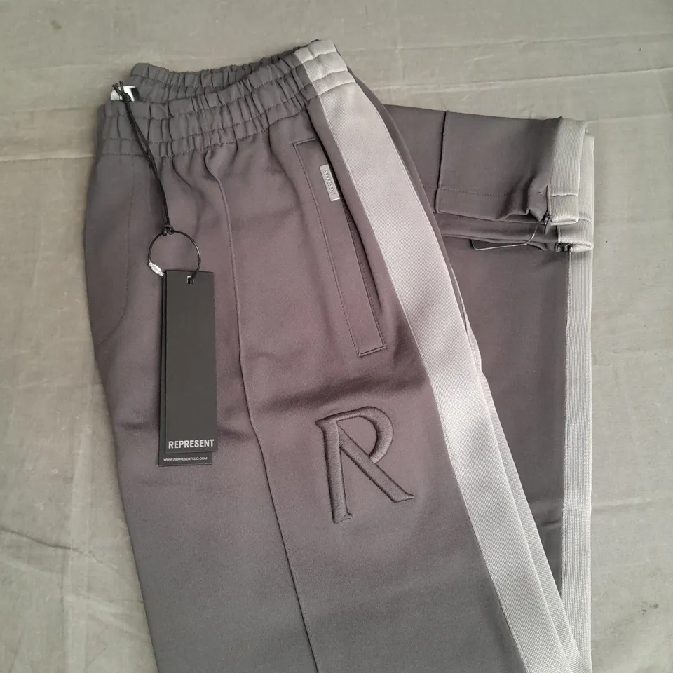 REPRESENT INITIAL TRACKSUIT PANT IN IRON GREY SIZE L