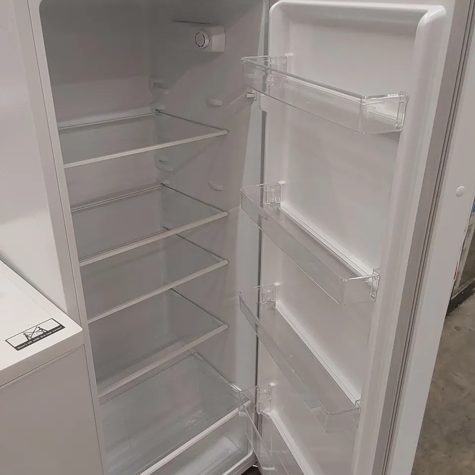 FRIDGEMASTER MTL55242E UPRIGHT LARDER FRIDGE - WHITE 