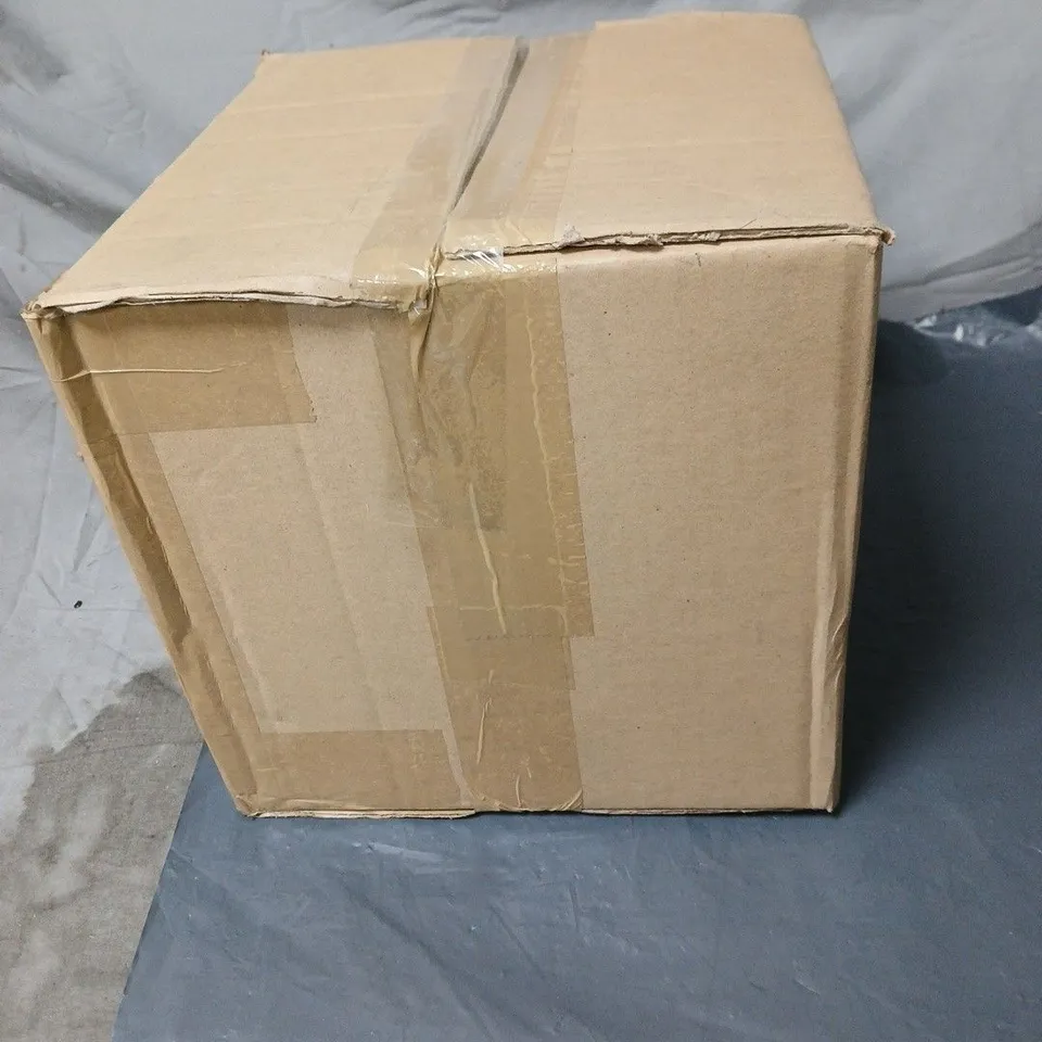 CERAMIC VASE WITH BLUE POLKA DOT PATTERN BOXED