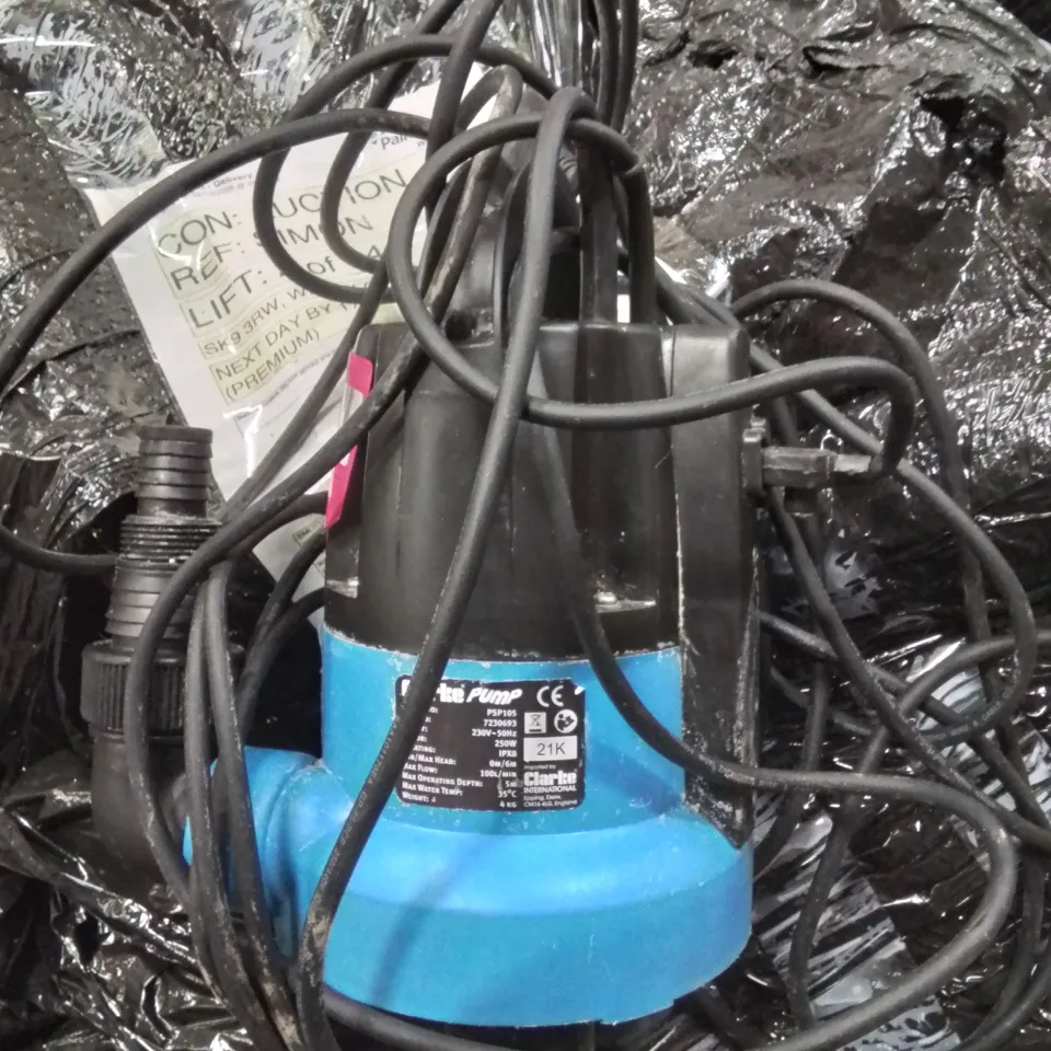 CLARKE SUBMERSIBLE CL PUMP