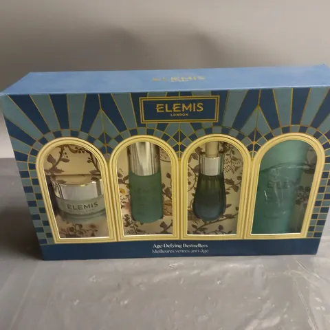 ELEMIS AGE DEFYING BESTSELLERS KIT INLCUDING PRO-COLLAGEN MARINE CREAM (30ML), PRO-COLLAGEN MARINE OIL (15ML), PRO-COLLAGEN ENERGISING MARINE CLEANSER (150ML), ETC.