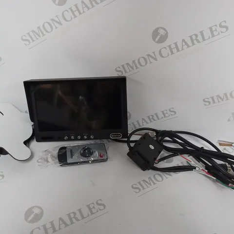 BRAND NEW BOXED VENTA 7" COLOUR MONITOR - 2 INPUTS 12/24V