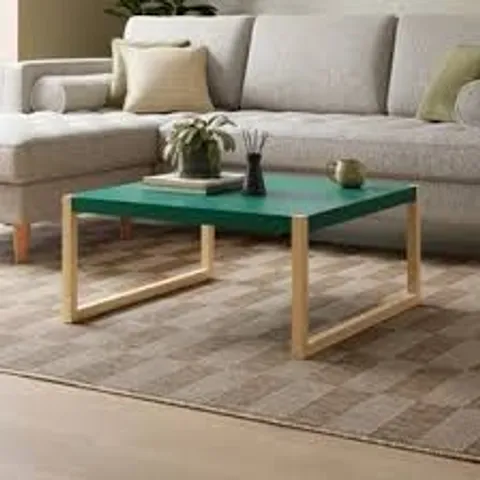 BOXED ARNIE COFFEE TABLE - EMERALD (1 BOX)