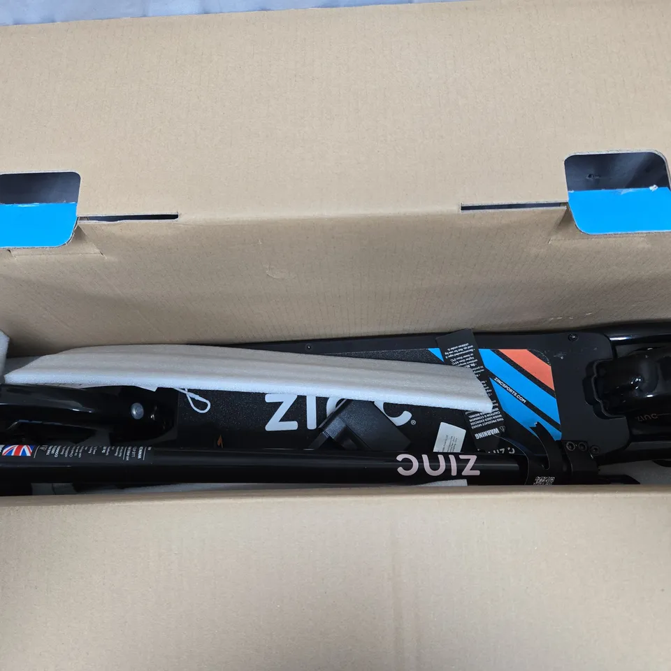 BOXED ZINC MODEL Z KIDS ELECTRIC SCOOTER - BLACK 