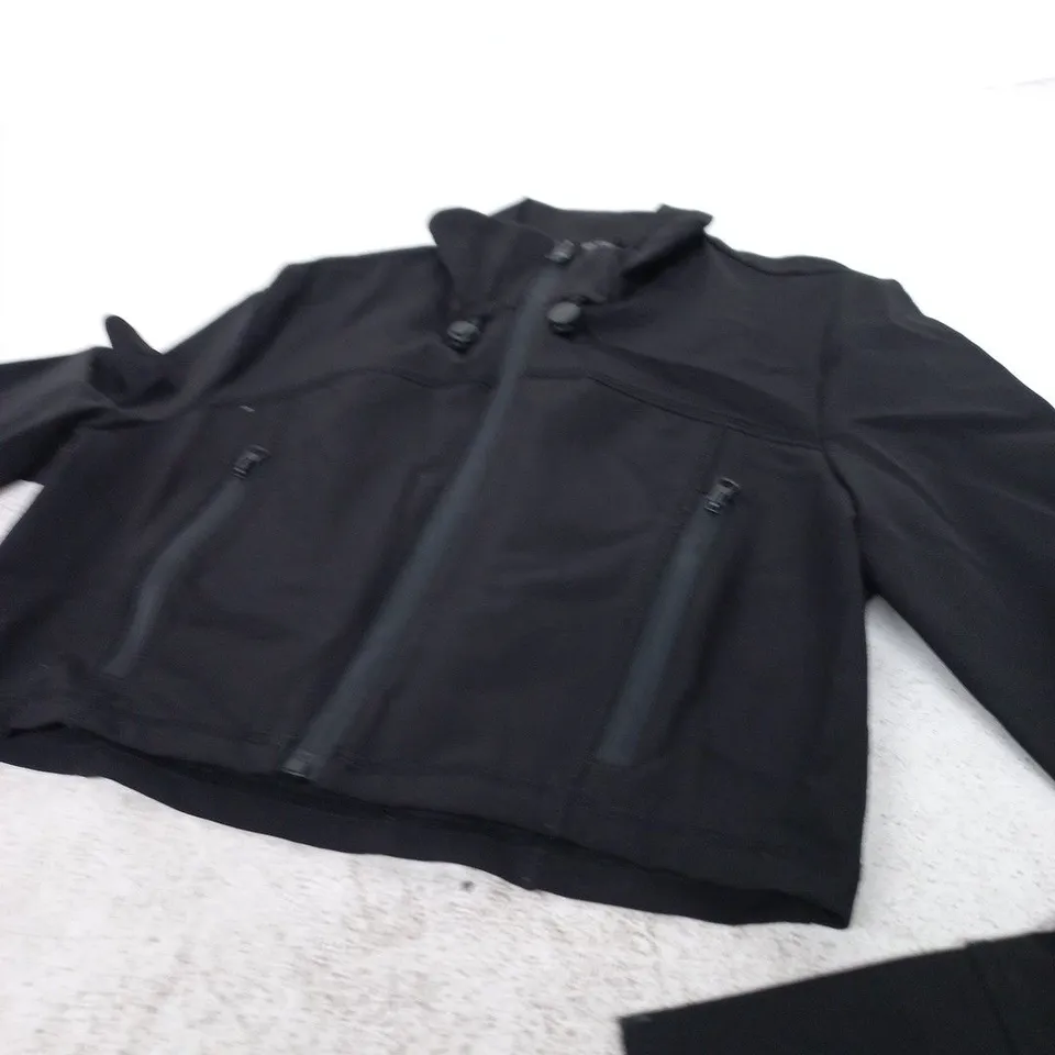ZARA TECH CROP TOP – BLACK, UK 8 (EU S, US S)