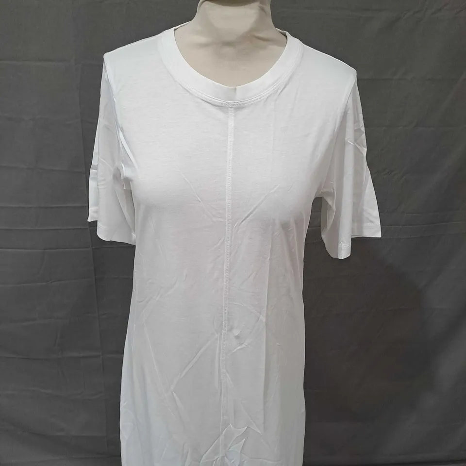 ARKET STRECH WHITE DRESS - XXS