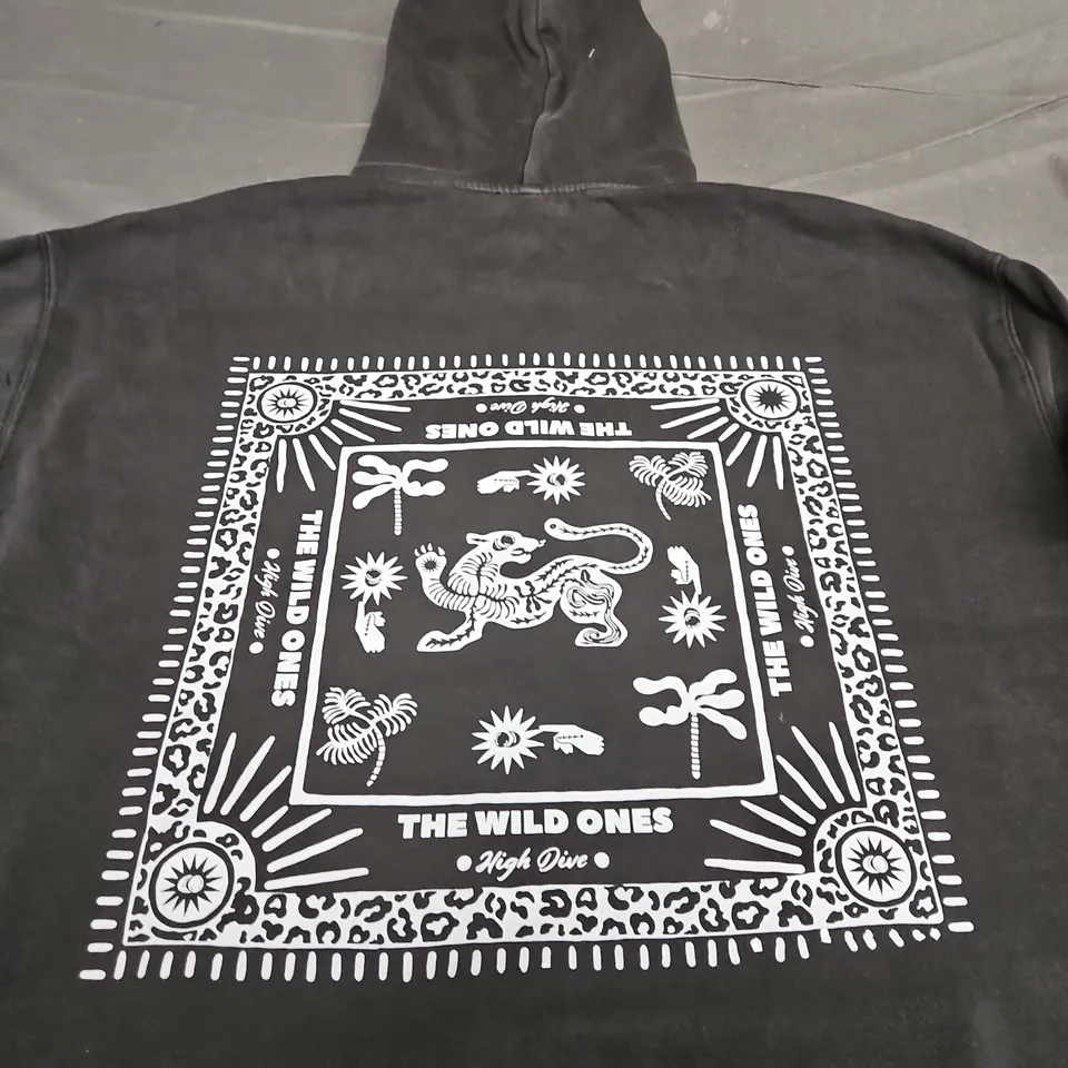 HIGH DIVE GRAPHIC HOODIE - SIZE SMALL
