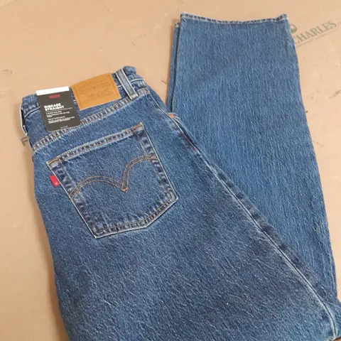 LEVI RIBCAGE STRAIGHT JEANS SIZE 31 X 32 