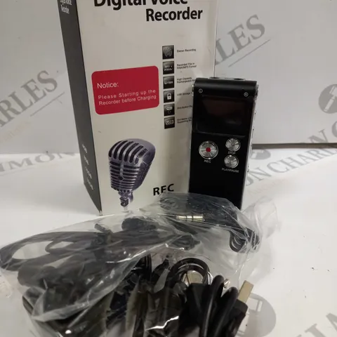 BOXED DIGITAL VOICE RECORDER