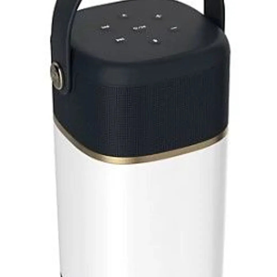 VQ HALO PORTABLE BLUETOOTH SPEAKER, POWERBANK & LANTERN BLACK