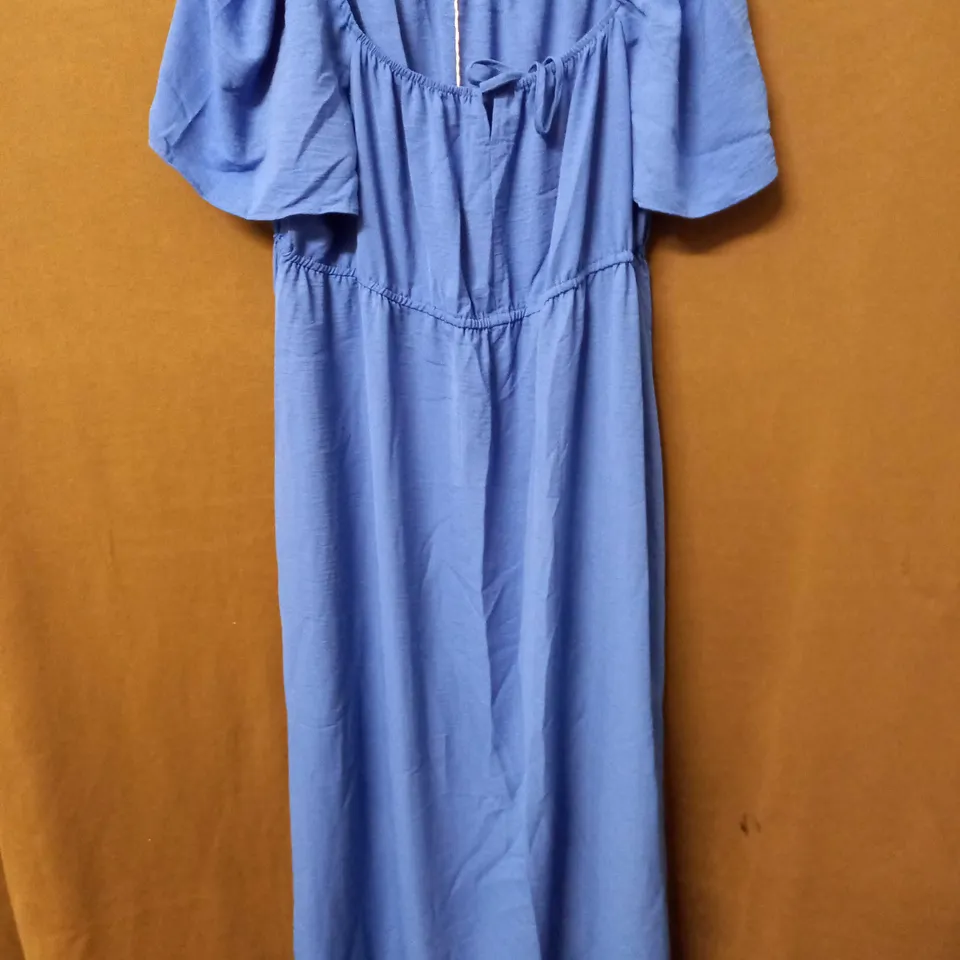 MAISON DE NIMES GYPSY DRESS IN COBALT - XL