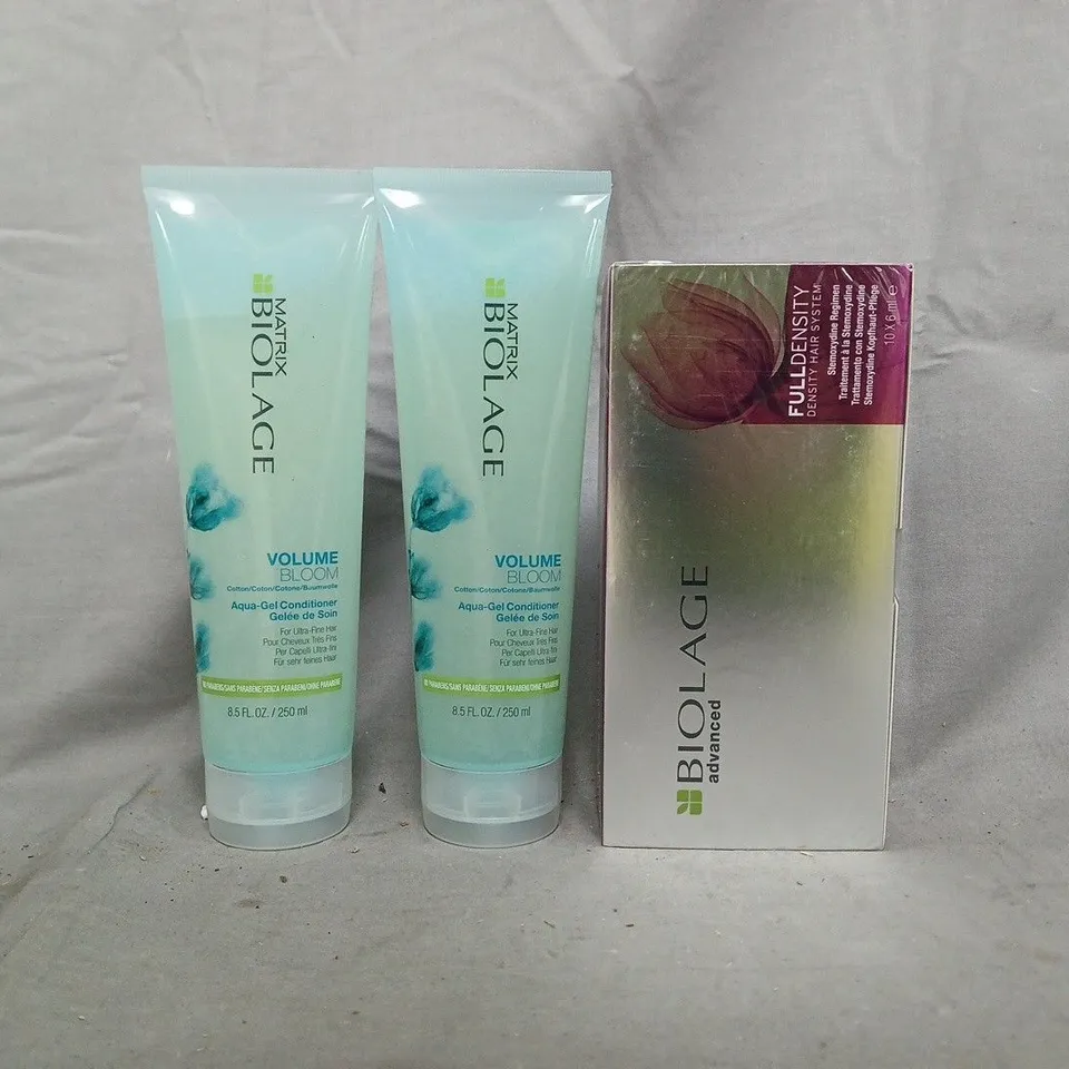 BOX OF APPROXIMATELY 10 ASSORTED MATRIX BIOLAGE PRODUCTS - COLLECTION ONLY