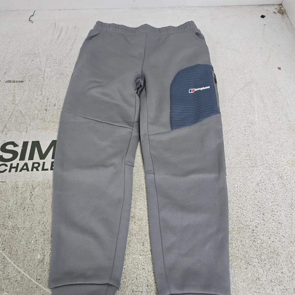 BERGHAUS GREY KIDS' OUTDOOR CARGO TROUSERS – UK 6-7