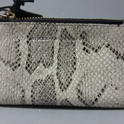 AIMEE KESTENBERG ZEN LEATHER RIFD PROTECTION WALLET IN ALMOND SNAKE