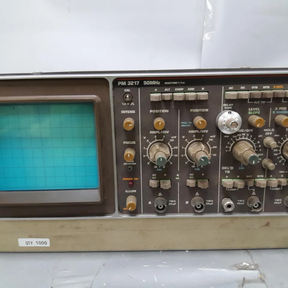 PHILIPS PM3217 50MHZ ANALOGUE OSCILLOSCOPE