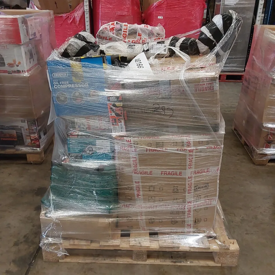 PALLET OF APPROXIMATELY 31 UNPROCESSED RAW RETURN HOUSEHOLD AND ELECTRICAL GOODS TO INCLUDE;