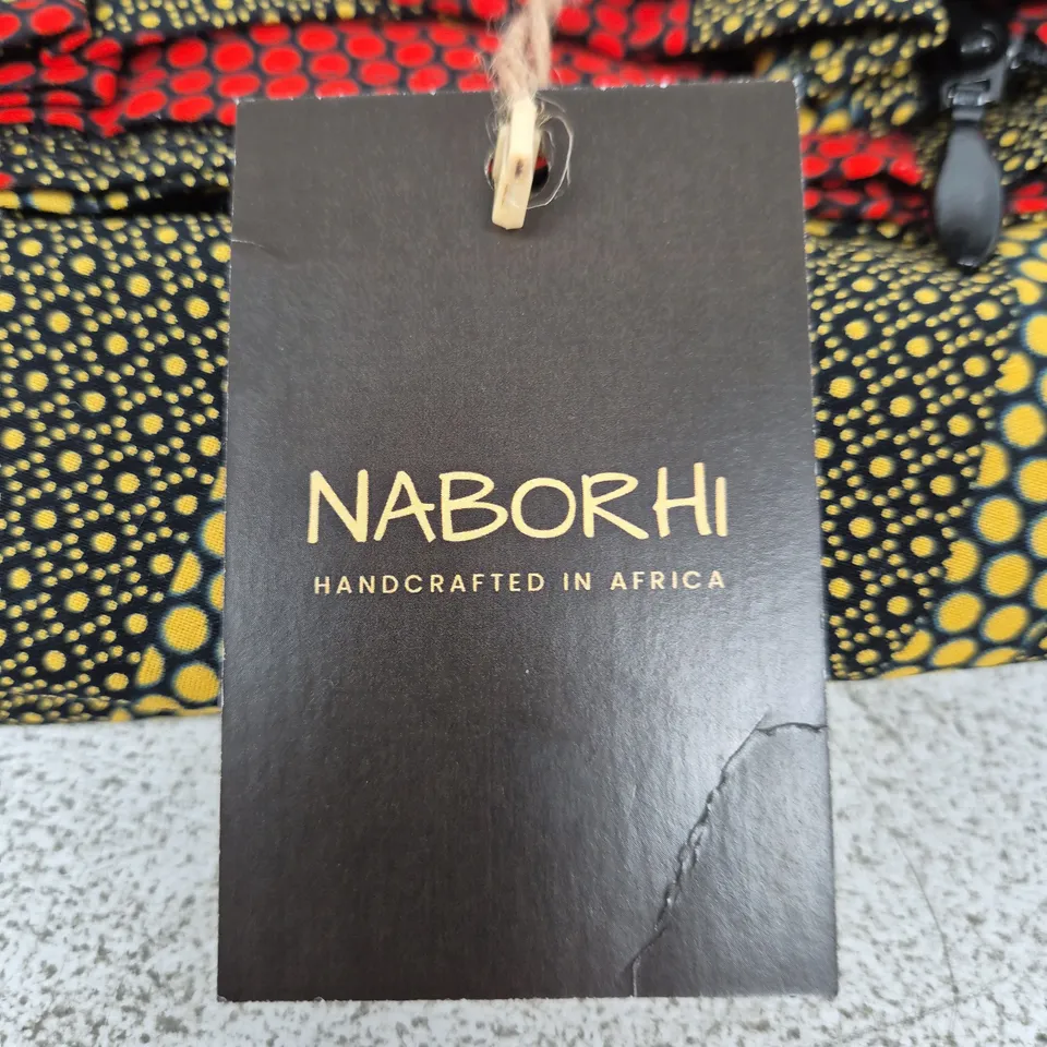 NABORHI African Wax Print Garment – 100% Cotton, UK Size 14, Made in Nigeria