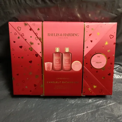 BAYLIS & HARDING CANDLEHIT BATHING SET