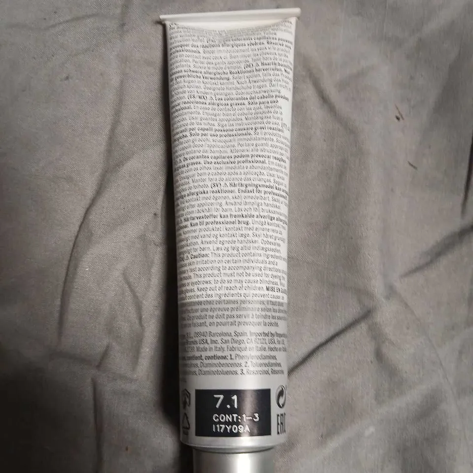 BOX OF APPROXIMATELY 12 REVLON PROFESSIONAL COLOR SUBLIME HAIR COLOUR CREME GEL – AMMONIA FREE PERMANENT COLOR, 75 ML-NO EXPIRY DATE SHOWN 