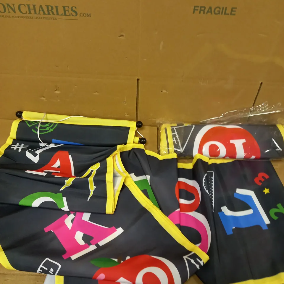 LOT OF 2 'BACK TO SCHOOL' BANNERS 