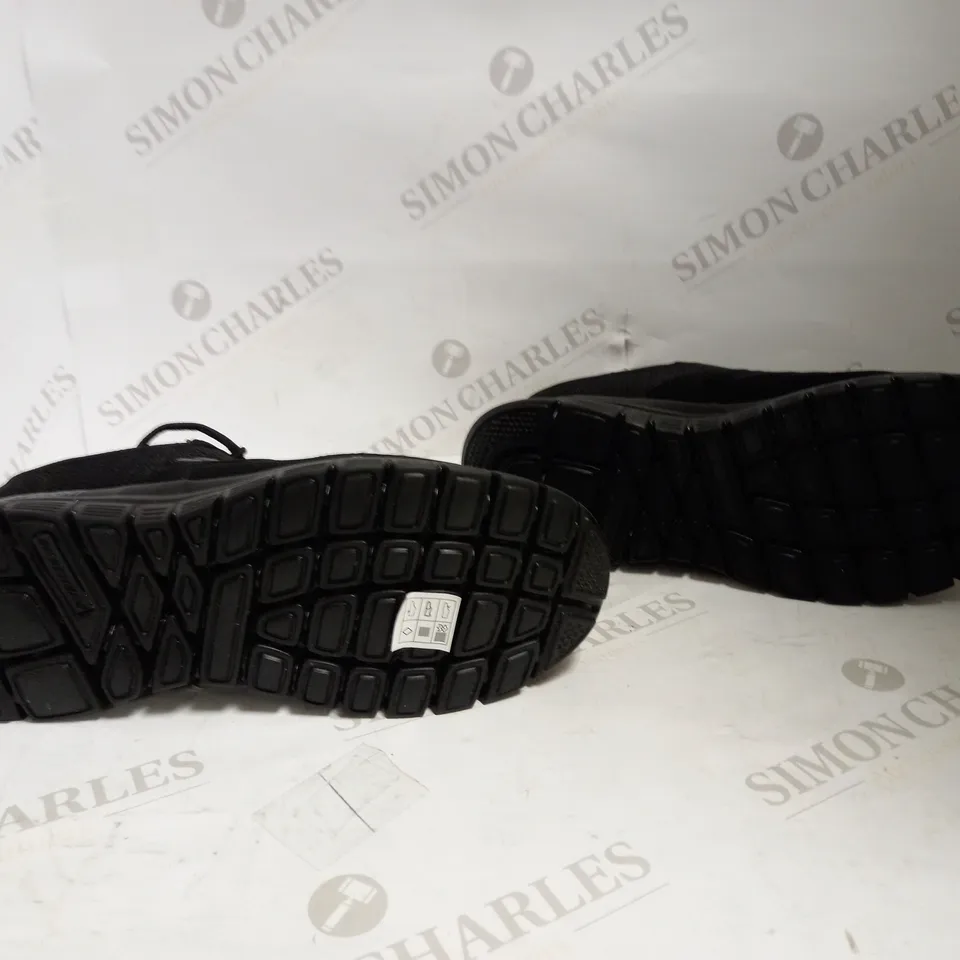 SKETCHERS HE-SCHULE DIVERSE BLACK MENS 9.5 