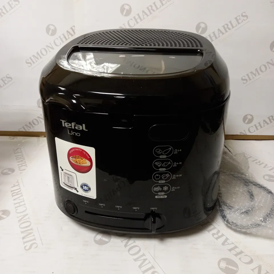 TEFAL UNO FF203840 DEEP FAT FRYER BLACK