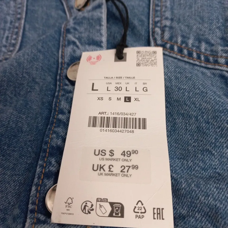 ZARA DENIM JACKET – UK SIZE L