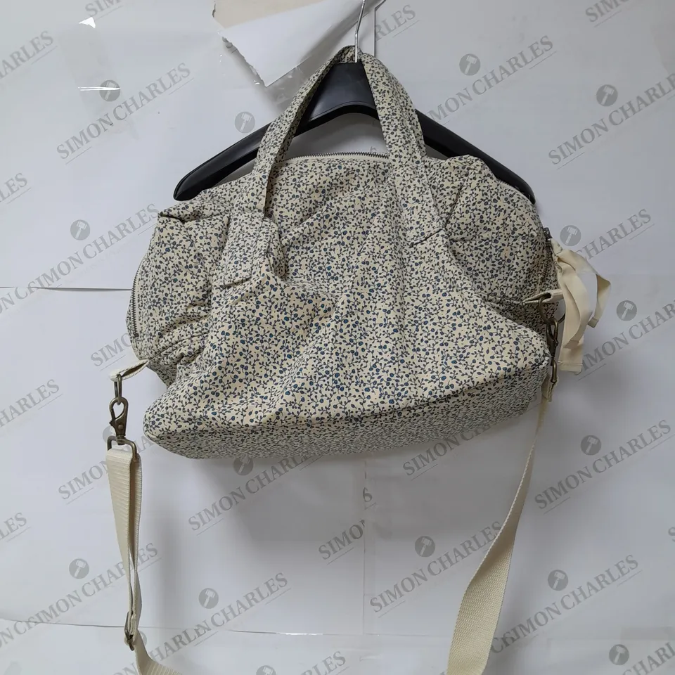 KONGES SLOJD ALL YOU NEED BAG IN BLUE BLOSSOM MIST