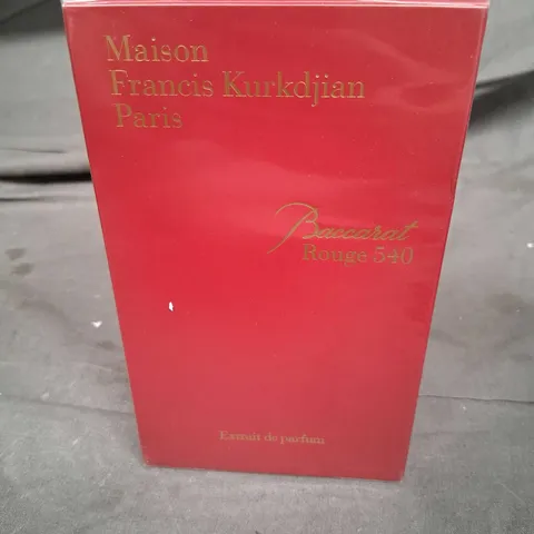 BOXED SEALED MAISON FRANCIS KURKDJIAN BACCARAT ROUGE 540 EAU DE PARFUM 70ML