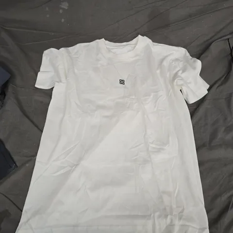 GIVENCHY WHITE COTTON T-SHIRT SLIM FIT 