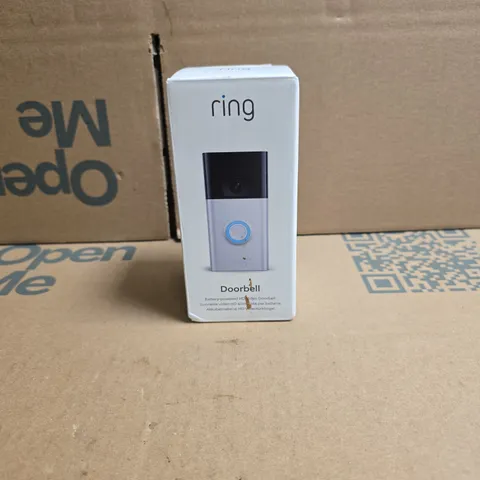 RING DOORBELL BOXED, SEALED