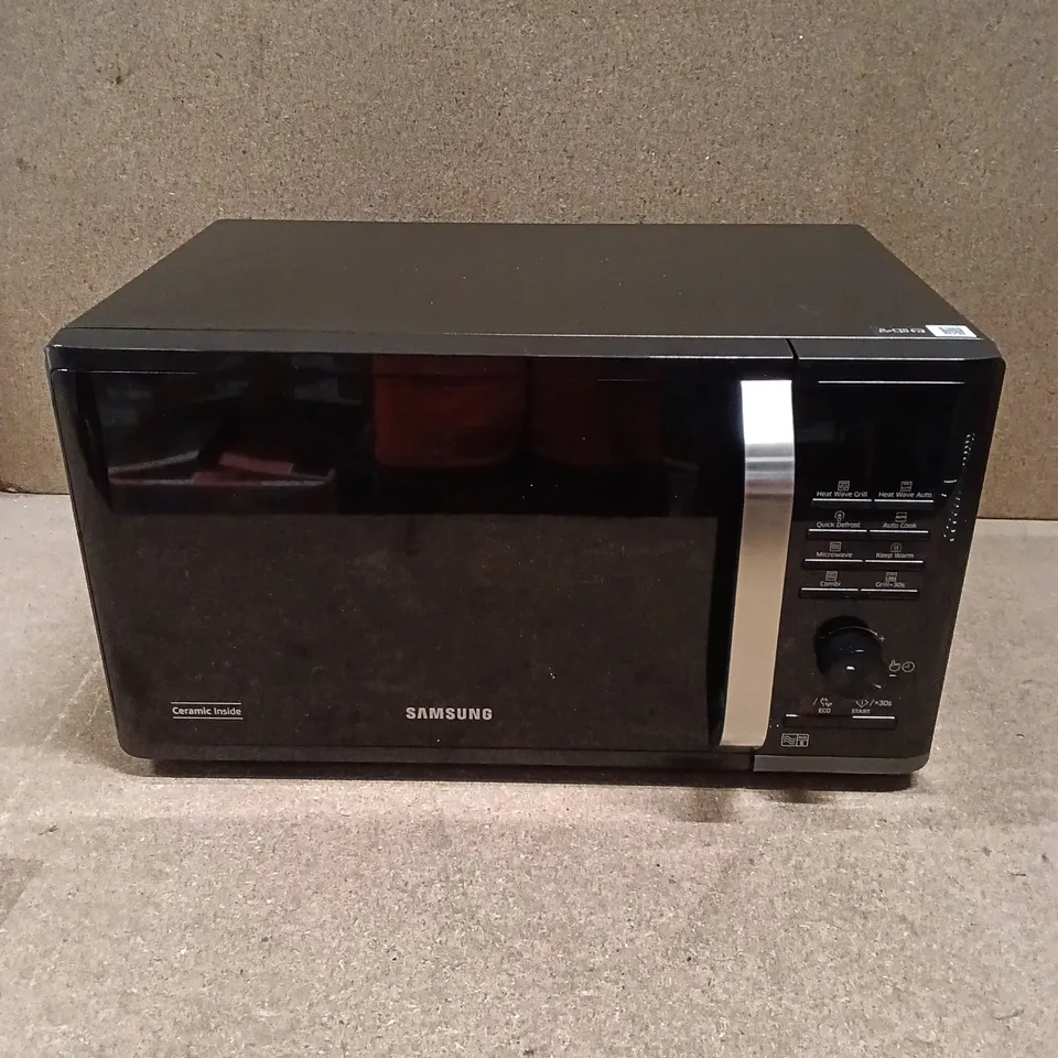 BOXED SAMSUNG GRILL MICROWAVE OVEN, MG23K3575AK - BLACK