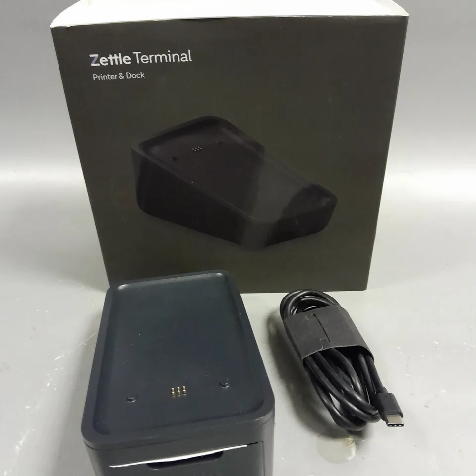 BOXED ZETTLE TERMINAL PRINTER & DOCK 