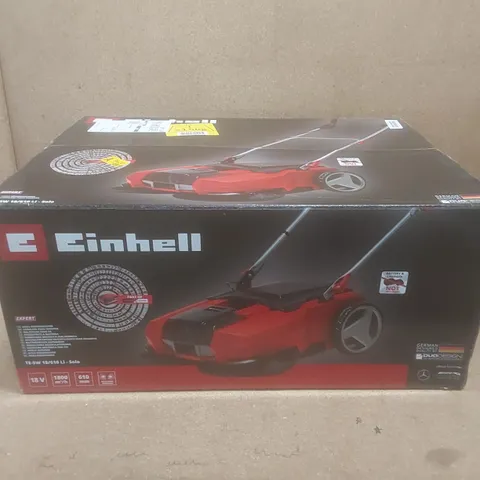 BOXED EINHELL TE-SW 18/610 LI-SOLO CORDLESS PUSH SWEEPER