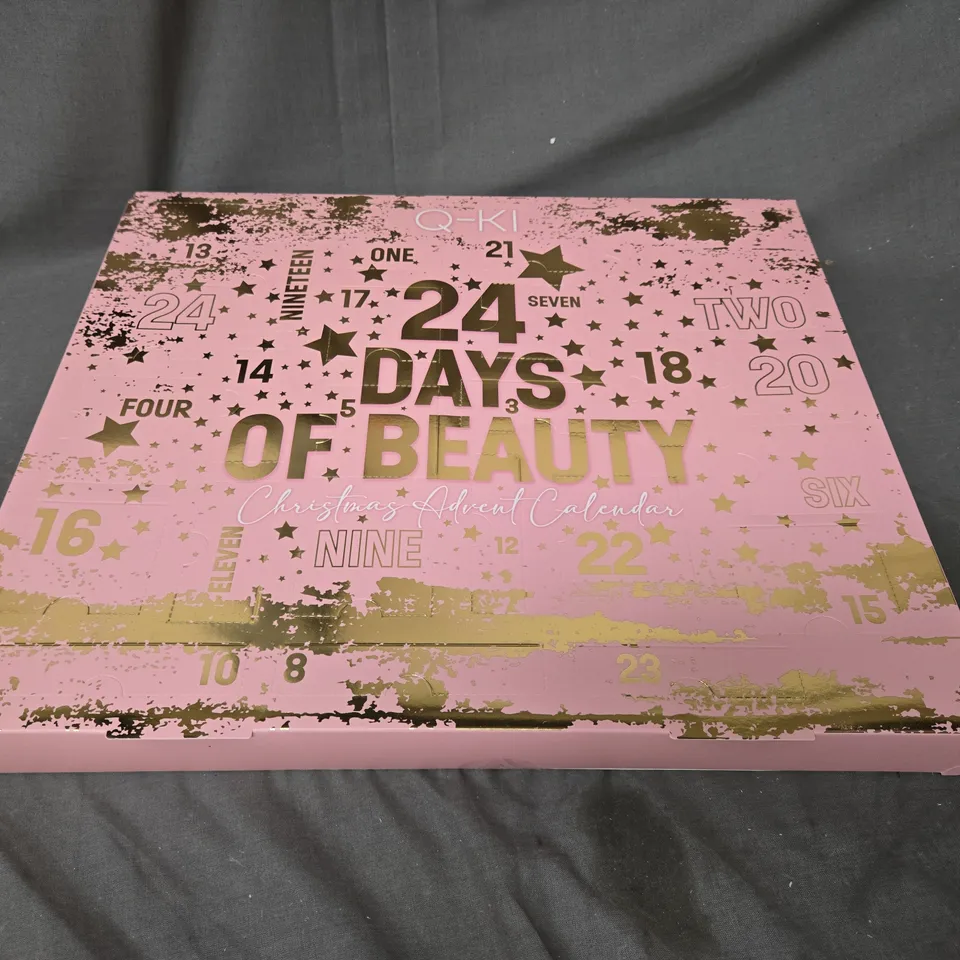 Q-KI 24 DAYS OF BEAUTY ADVENT CALENDAR