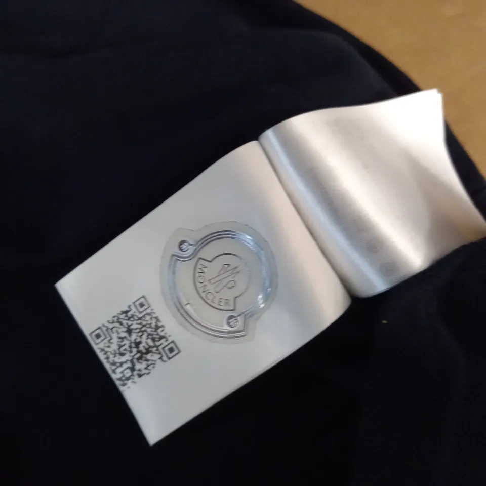 MONCLER NAVY POLO SHIRT - L