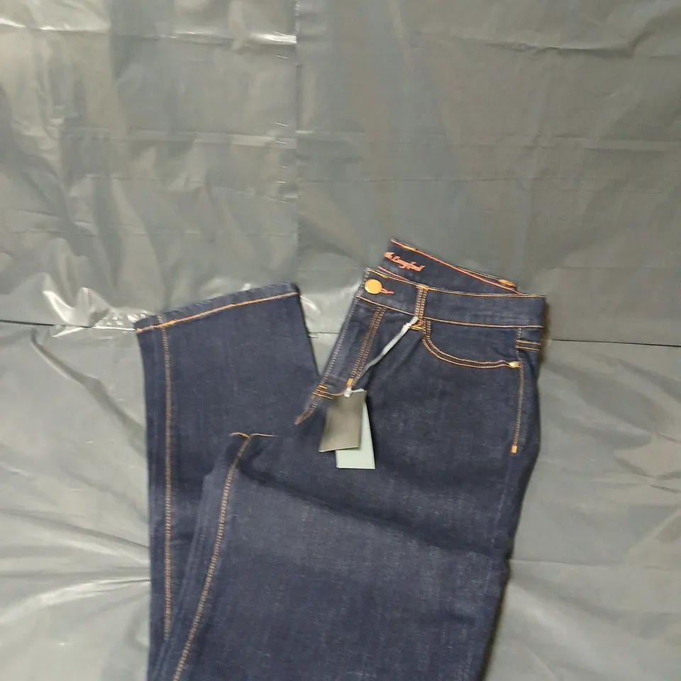 RUTH LANGSFORD DARK INDIGO NEW FIT STRAIGHT LEG JEAN STANDARD - UK 8