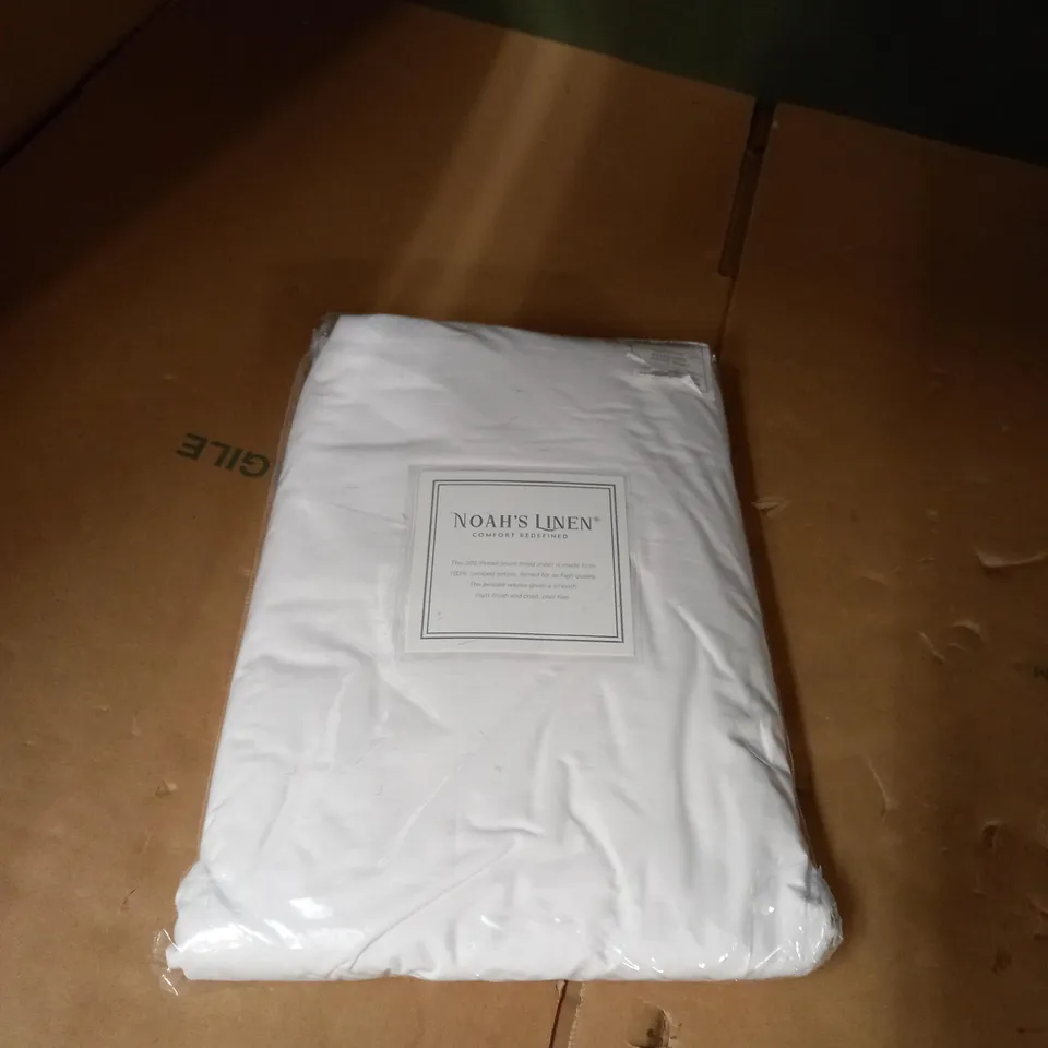 NOAHS LINES SUPER KING FITTED SHEET 