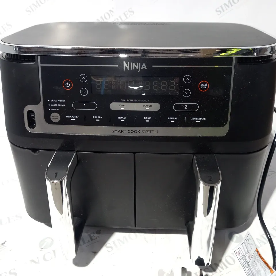 BOXED OUTLET NINJA FOODI MAX 9.5L DUAL ZONE SMART COOK AF451UK