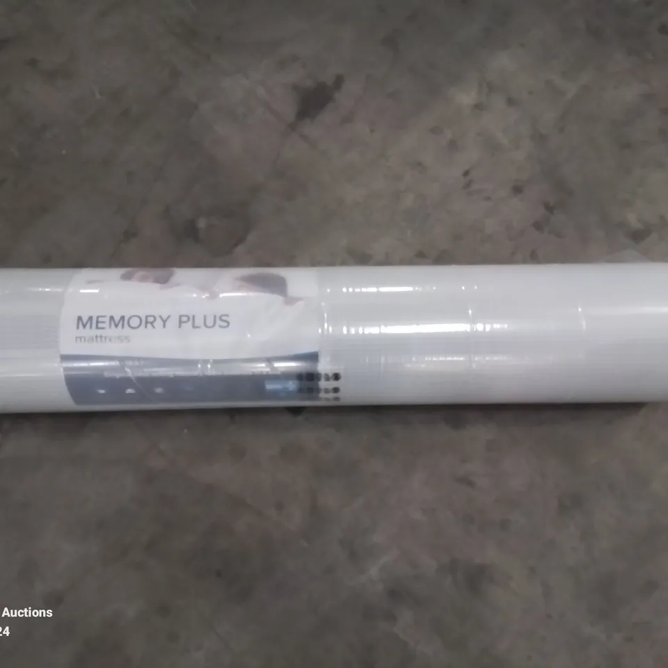 QUALITY BAGGED AND ROLLED DORMEO MEMORY PLUS 17CM DEEP KINGSIZE MATTRESS 
