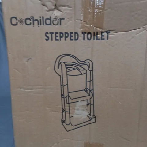 CHILDRENS STEPPED TOILET