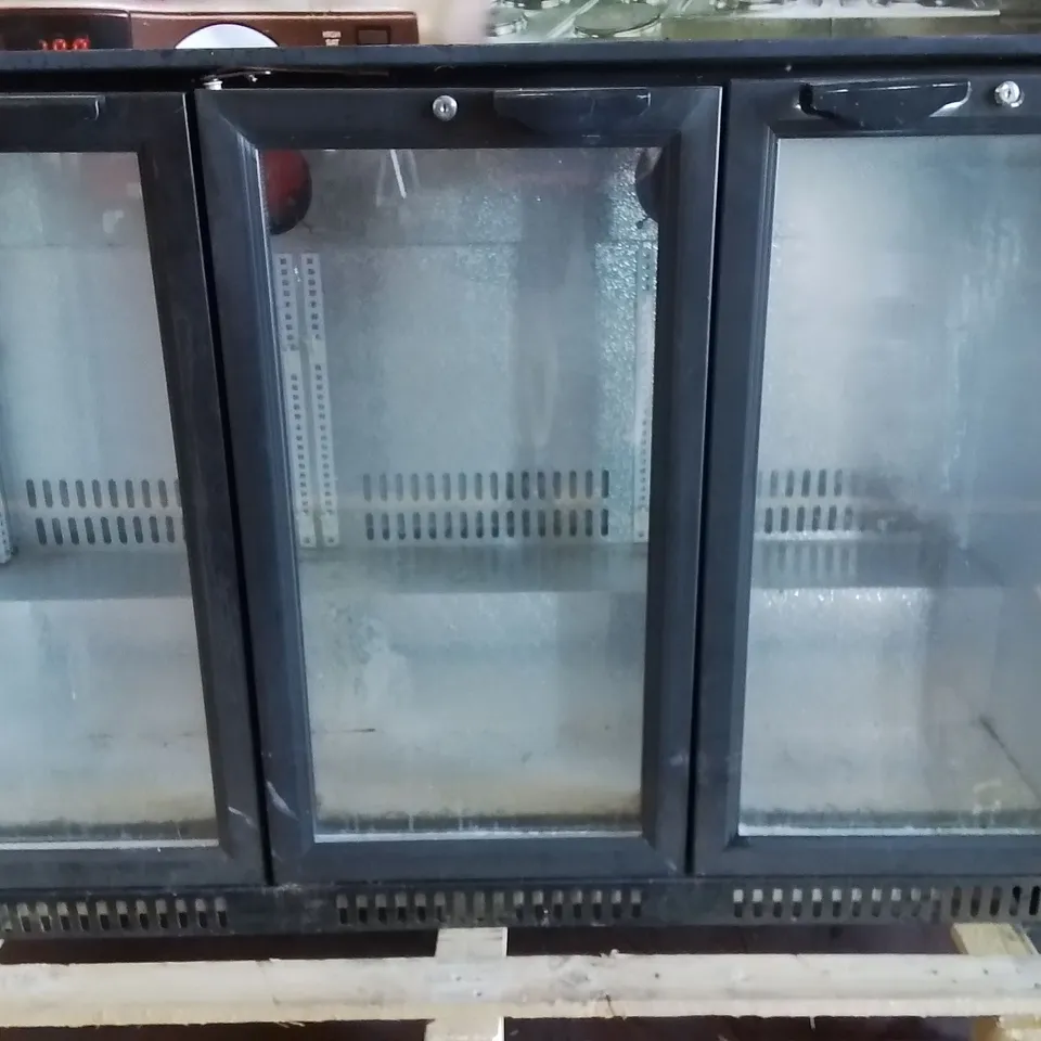 BLIZZARD BZ-BAR3 COMMERCIAL 3 DOOR BOTTLE DISPLAY CHILLER