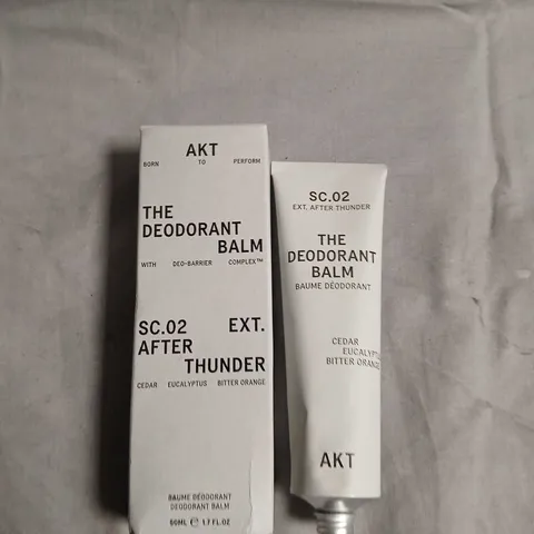 AKT THE DEODORANT BALM – SC.02 EXT. AFTER THUNDER, 60ML